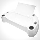 Fibreglass Bait Board for Boat – Elite MAX with 5 Rod Holders, 2 Cup Holders & Bait Storage Fibreglass Bait Board for Boat – Elite MAX with 5 Rod Holders, 2 Cup Holders & Bait Storage