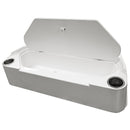 Fiberglass Bait Board - Elite with 2 Rod Holders, 2 Cup Holders and Bait Storage Fiberglass Bait Board - Elite with 2 Rod Holders, 2 Cup Holders and Bait Storage