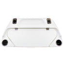 Fiberglass Bait Board - Elite with 2 Rod Holders, 2 Cup Holders and Bait Storage Fiberglass Bait Board - Elite with 2 Rod Holders, 2 Cup Holders and Bait Storage