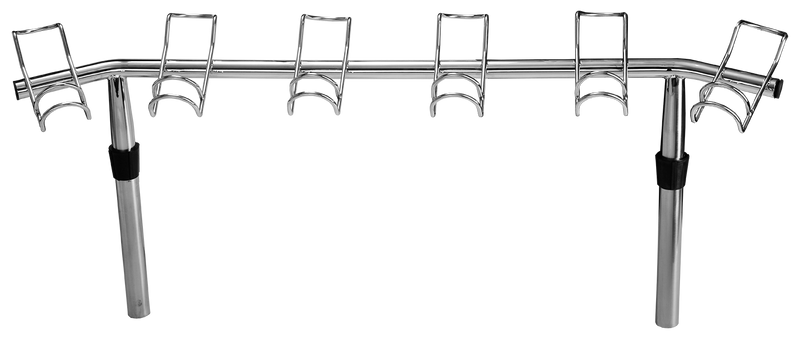 Haines Hunter, Viper Pro Series Double Wire 6 Way Stainless Steel Rod Rack