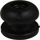 Cord Button Black Medium - Nylon Cord Button Black Medium - Nylon