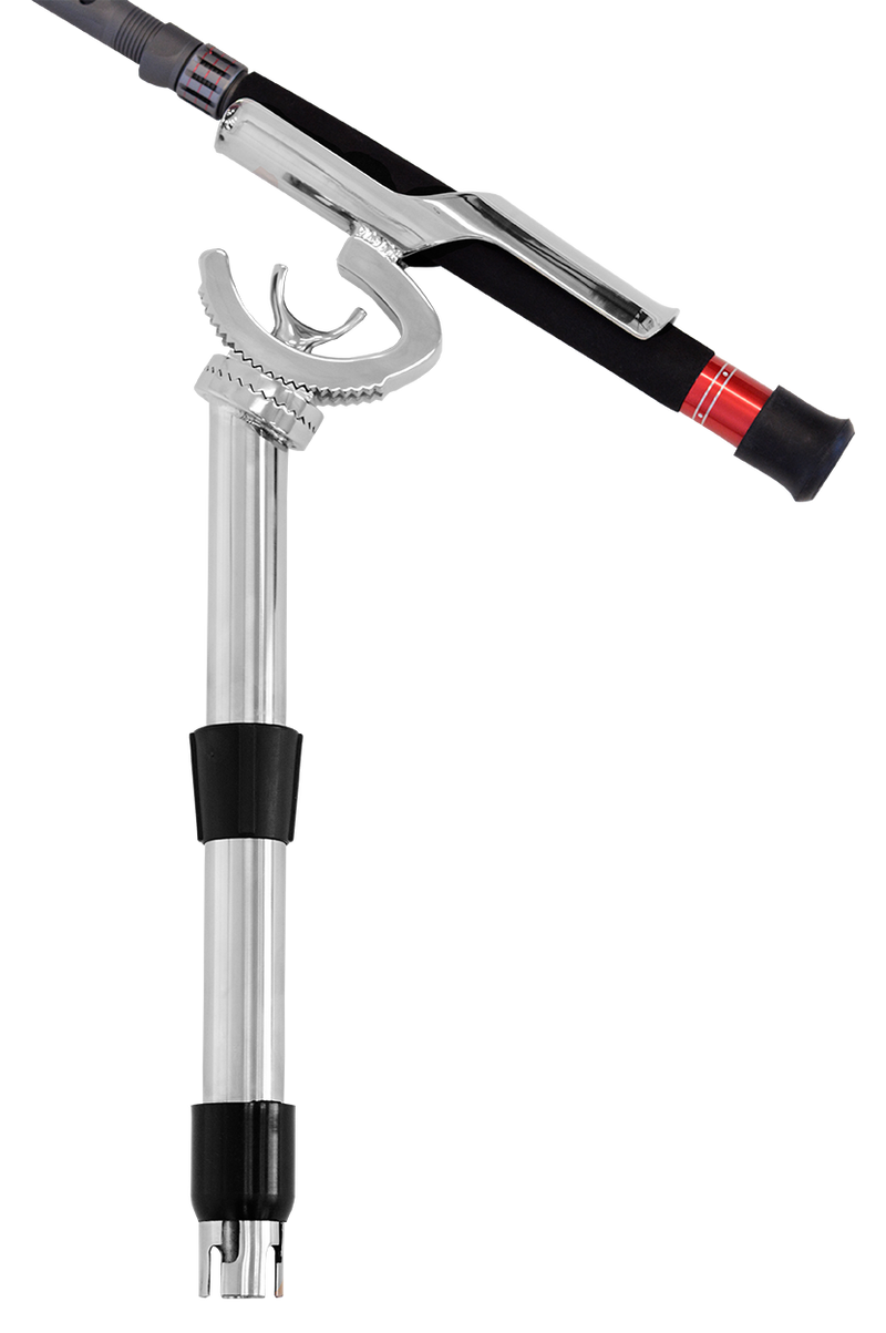 Viper Pro Series Multi Directional Half Tube Single Rod Holder