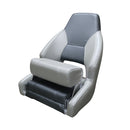 Mariner Deluxe Flip Up Helm Seat - Grey Carbon Mariner Deluxe Flip Up Helm Seat - Grey Carbon
