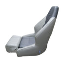 Mariner Deluxe Flip Up Helm Seat - Grey Carbon Mariner Deluxe Flip Up Helm Seat - Grey Carbon