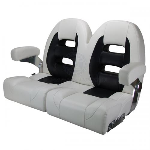 Relaxn Seats - Cruiser Series - Double - White Black