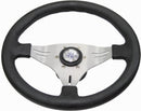 Alumnium 3 Spoke - Black Steering Wheel Alumnium 3 Spoke - Black Steering Wheel
