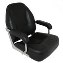 Mojo Deluxe Helm Boat Seat - Black Mojo Deluxe Helm Boat Seat - Black