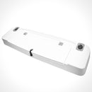 Fiberglass Bait Board - Long with 2 Rod Holders and Bait Storage