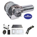 Viper “S” Series RAPID 1000W Stainless Winch Kit - 200m Rope and Chain + Wiring Loom