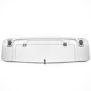 Fiberglass Bait Board - Long with 2 Rod Holders and Bait Storage