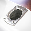 Fiberglass Bait Board - Compact Plus with 2 Rod Holders, Bait Compartment and Storage