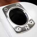 Fiberglass Bait Board - Long with 2 Rod Holders and Bait Storage