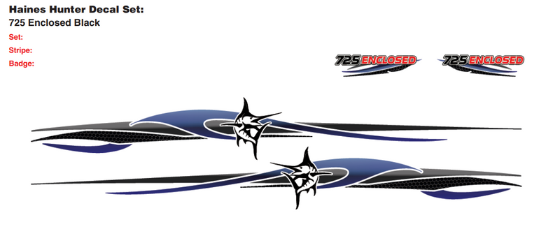 Genuine Haines Hunter - Full Decal Set