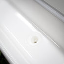 Fiberglass Bait Board - Long with 2 Rod Holders and Bait Storage