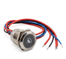 6 GANG STAINLESS STEEL SWITCH PANEL WITH 20AMP DUAL LED IP67 BACKLIT SWITCHES