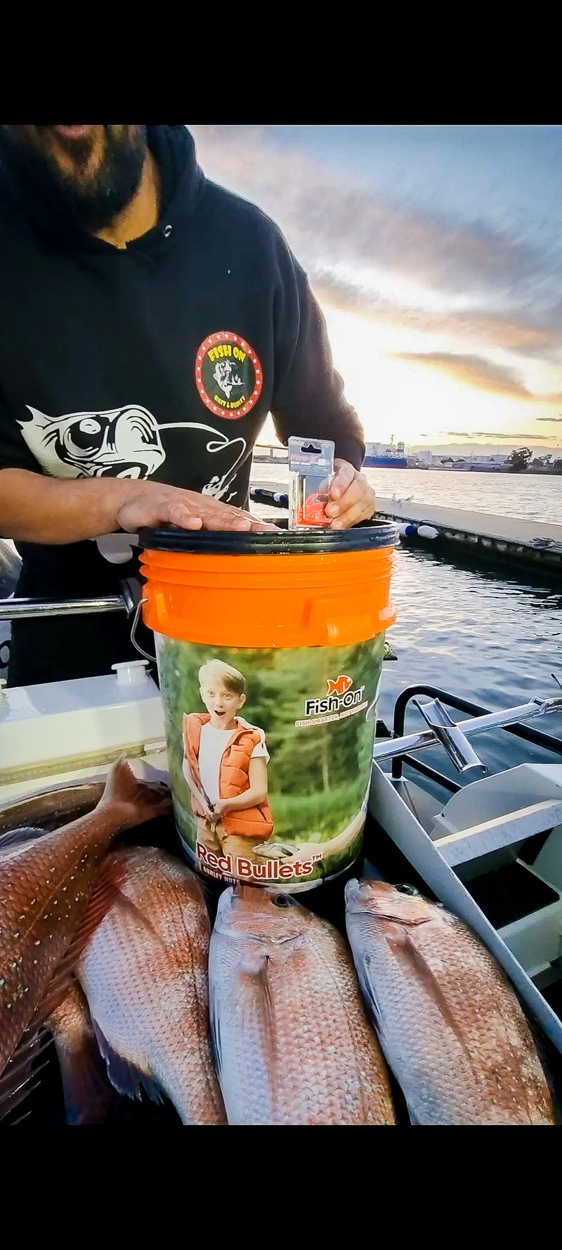 20L Fish on Red Bullets - Burley Nuts