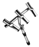 Viper Pro Series Multi Directional 3 Way Cast Half Tube Rod Holders (Pair)