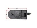 Catch Door Lever C/W Lock