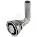 Fuel Breather 90 Degree - Recess Mount -Stainless Steel