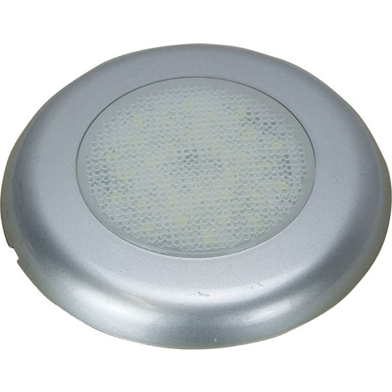 LED Round Deck Lights - Silver