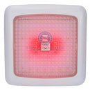 12V LED Square Cabin Light - Dual Colour Mode: Red/White and Blue/White