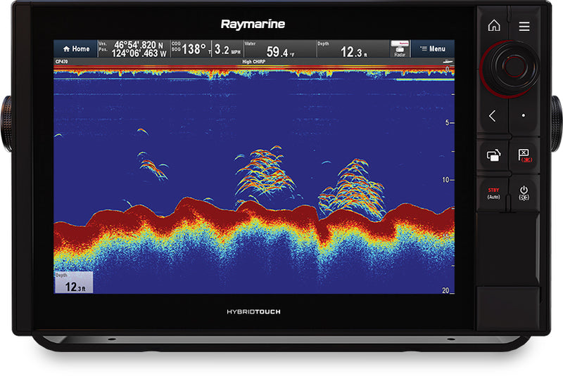 Raymarine Axiom 12 Pro RVX - no charts