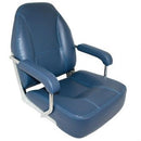 Mojo Deluxe Helm Boat Seat - Blue
