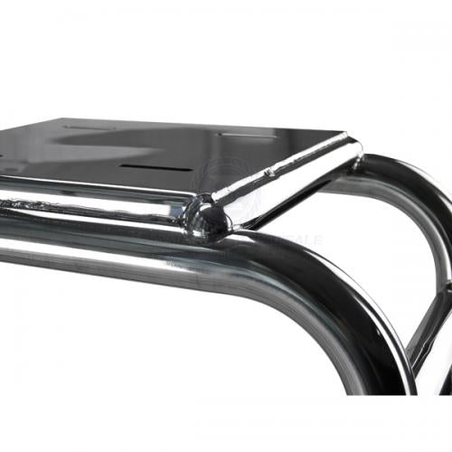 Double Seat Frame - Stainless Steel Double Space Seat Frame