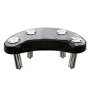 Haines Hunter Lean Post - Fibreglass Top - Black