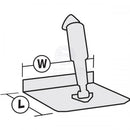 Lenco™ Complete Trim Tab Electro Polished Standard Mount Kits - Multiple Variants