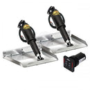 Lenco™ Complete Trim Tab Electro Polished Edge Mount Kits - Multiple Variants