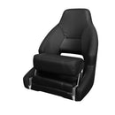 Mariner Deluxe Flip Up Helm Seat - Black