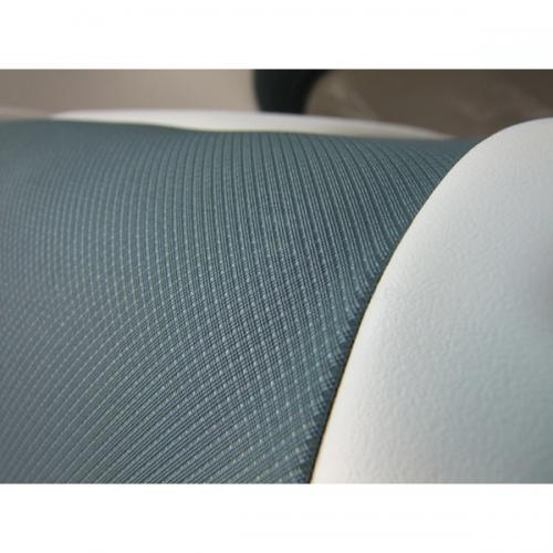 Relaxn Seats - Cruiser Series - High Back White/Dark Grey Fabric