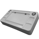 Southern Formula Fiberglass Bait Board - 2 Rod Holders, Large Chopping Board and Bait Storage