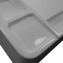 Southern Formula Fiberglass Bait Board - 2 Rod Holders, Large Chopping Board and Bait Storage