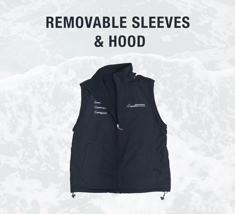 Haines Hunter Fishing Team Reversible Waterproof Jacket/Vest