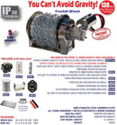 Viper “S” Series Gravity Feed 1000W All Stainless Winch Bundle 90m Rope & Chain Kit