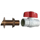 Bronze Thru Hull Kit