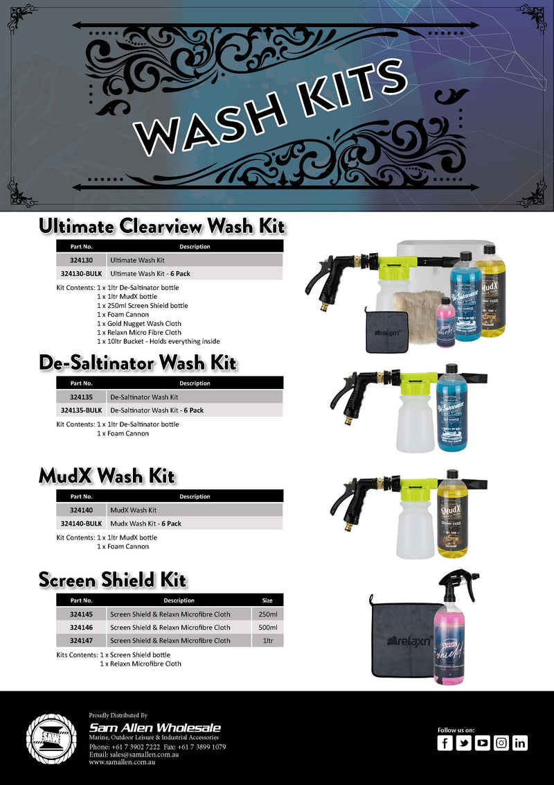 Clearview De-Saltinator 1L Boat Wash Kit with Foam Cannon – The