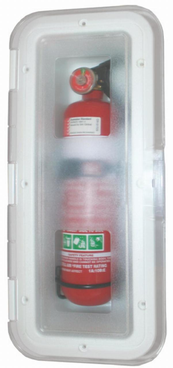 Fire Extinguisher Box - Deluxe Transparent 1KG