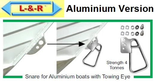 Launch and Retrieve Boat Latch Set - Towing Eye for Aluminium Boats
