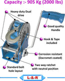 Launch & Retrieve Boat Trailer Winch