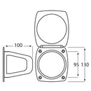 Rectangular Hand Shower Box