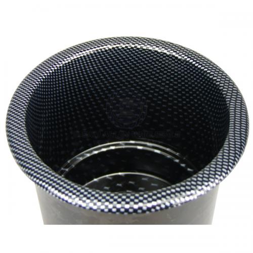 Cup Drink Holder - Stepped Recessed - Carbon Print
