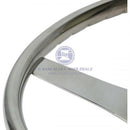 Polishes Stainless Steel 3 Spoke Steering Wheel